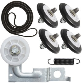UPGRADED Dryer Repair Kit by Seentech - Compatible with LG & Kenmore Dryer, Includes 4581EL2002C Dryer Drum Roller 4400EL2001A Dryer Belt 4561EL3002A Idler Pulley - Replaces: 4400EL2001F 4581EL2002A