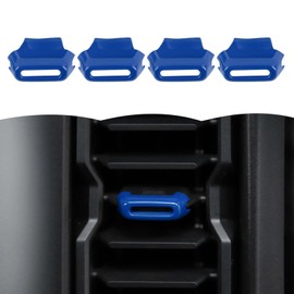 RT-TCZ Center Console Air Conditioner Adjustment Vent Trim Cover Decoration Interior Accessories for Ford Bronco 2021 2022 2023,Blue