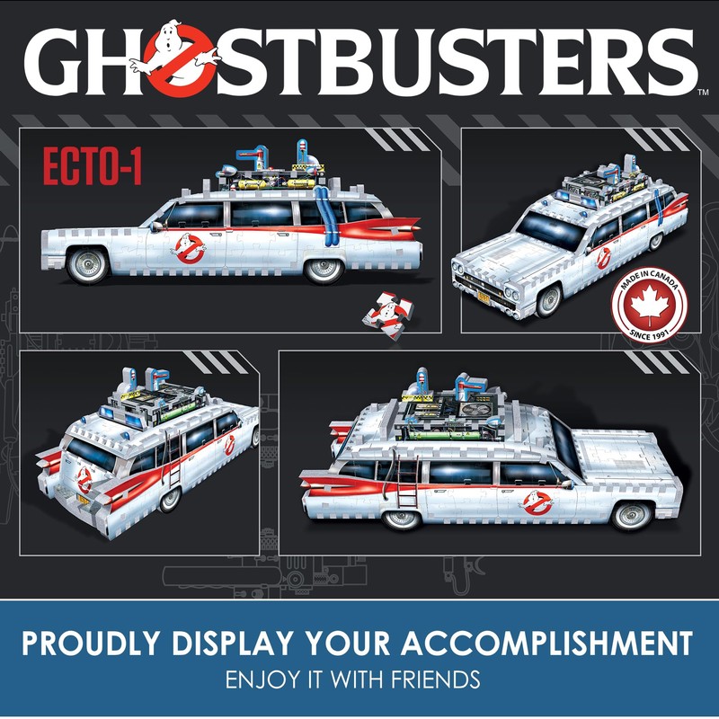 Wrebbit3D Ghostbusters 3D Puzzle Model of Ecto 1 | 280