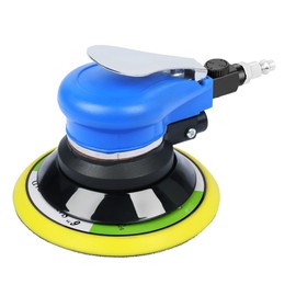 Ouya Air Powered Random Orbit Sanders Dual Action Pneumatic Palm Sander with 1pc 6-inch Backing Plate and 9pcs Sandpapers