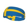 Sports Sweatband Headbands for Men and Women, Moisture-Wicking Athletic Flag