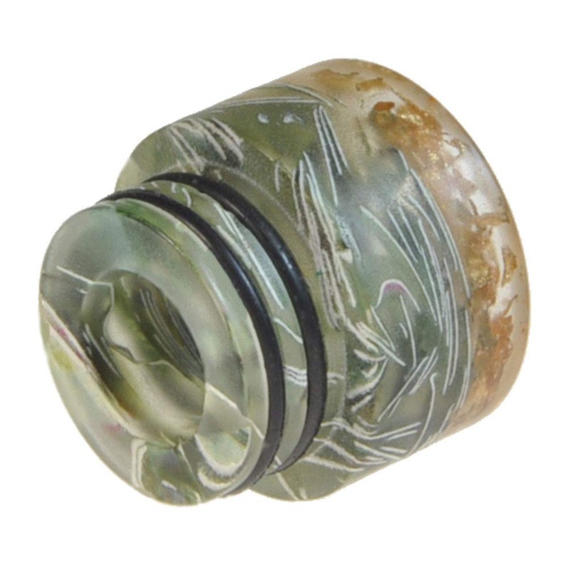 Armerah Onyx 810 Drip Tip eCig Mouthpiece Short/Wide Epoxy Resin