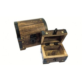 BestSaller (BET50) Bestsaller1195 Bestsaller Treasure Chest, Small, 14 x 11 x 13 cm, 2 pc, Multi-Color, 1