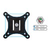 Mount-It! Small TV Monitor Wall Mount Arm | VESA Wall
