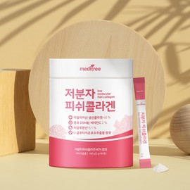 [메디트리] 저분자 피쉬콜라겐C 5통 (2g x 450포/15개월분) [Meditree] Low Molecular Fish Collagen C 5 Bottles (2g x 450 Packs/15 Months Supply)