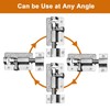 Jiozermi 10 Packs Barrel Bolt Latch, 2" Length and 1.35"