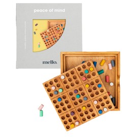 Luckies Mello Sudoku | Gifts For Her & Self Care Gifts For Women | Relaxation Gifts For Women & Mindfulness Gifts For Women | Home Decor Accessories Living Room & Coffee Table Decor | Peace Of Mind