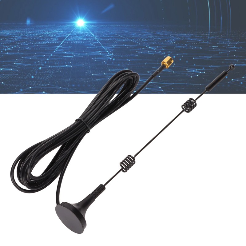 2pcs Digital Antenna 12DBI Gain PVC Material 2.4GHz 5GHZ Omnidirectional