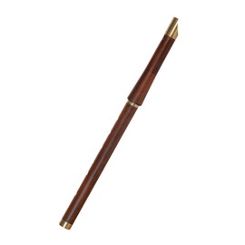 Key of B Wooden Whistle VBC-01 Hand Carved Flute Folk Wind Music Instrument Irish longitudinal flute Handmade Woodwind Brown