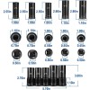 LIS 71670 Large Tap Socket Set For 5/8", 11/16", 3/4",