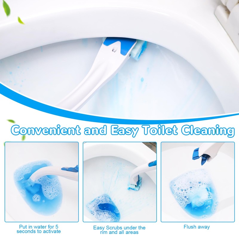 Effacera 36 Refills Disposable Toilet Bowl Paper Bulk Toilet Fresh