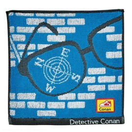 Marushin 4855010000 Mini Towel, Detective Conan, Criminal Tracking Glasses