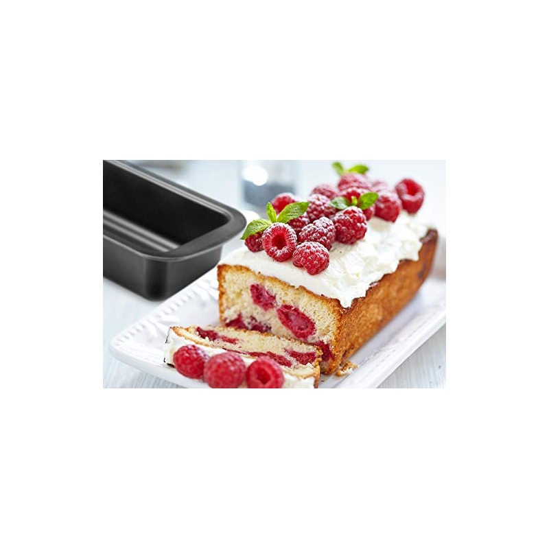 FORMEGOLOSE, Plum Cake Tin 21 cm Steel with Double Non-Stick