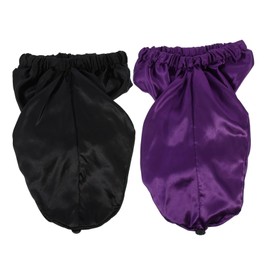 Healvian 4pcs Satin Beanie Hats for Women Comfortable Hair Bonnets for Sleeping Makeup and Face Washing and Stylish Headwear and Deep