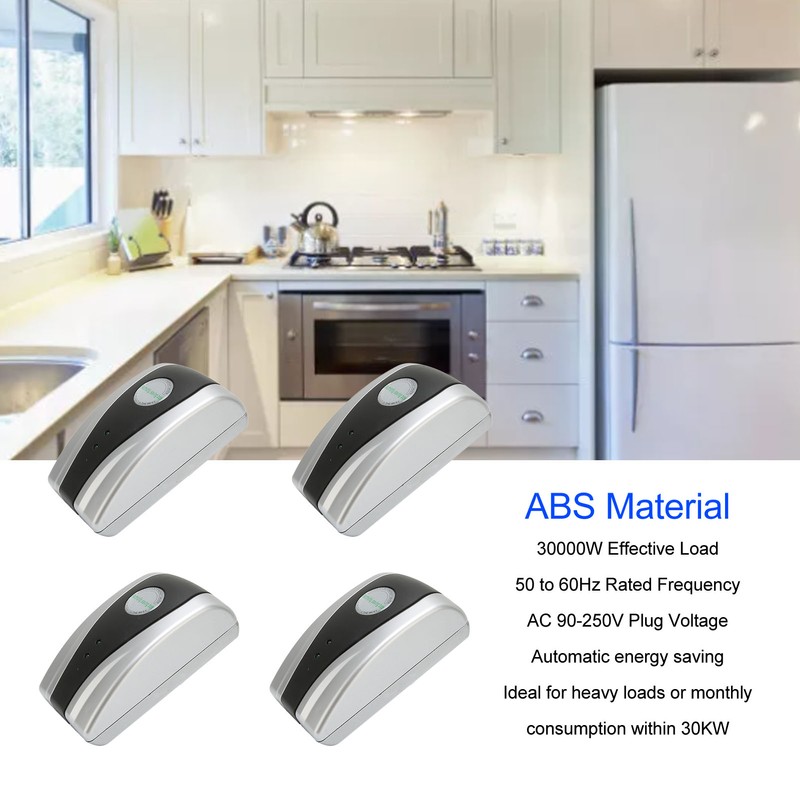 4pcs Smart Electric Box Energy Saver 30000W Automatic Energy Saving