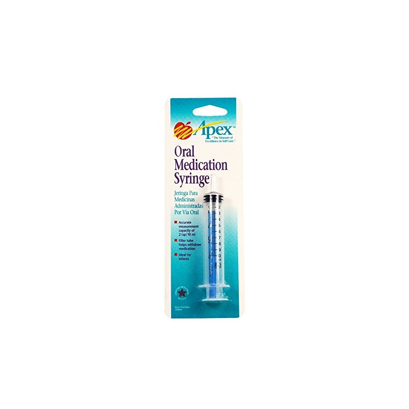 Apex - 70004 Oral Syringe with Filler Tube