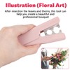 lasuroa Rose Thorn Stripper Tool, Pink Rose Stem Stripper Remover