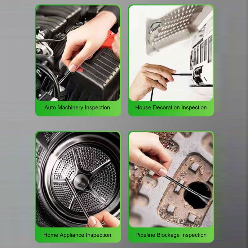 Handheld Endoscope 4.3in IPS Screen 1080P HD 5.5mm Lens Industrial