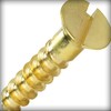 New Pack of 100 Pcs #4 x 3/4" inch Solid