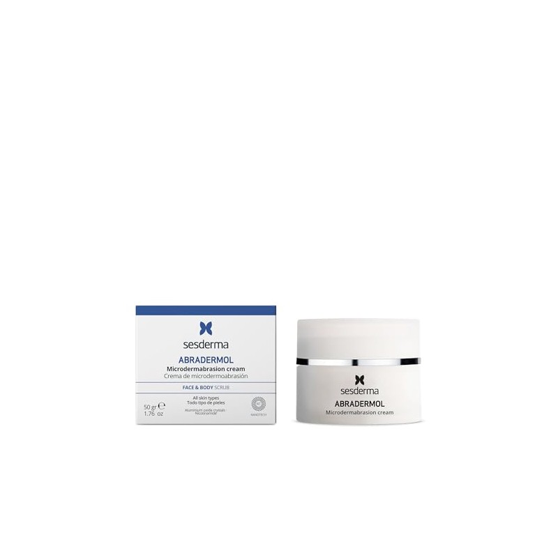 Sesderma Abradermol Crema Microdermoabrasion Exfoliante facial y corporal 50g