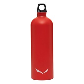 Salewa Isarco Lightweight Stainless Steel 1.0 L Bottle, Flame, Plain