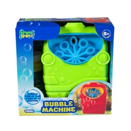 LeftField Toys | Hubble Bubble Bubble Machine - Automatic Bubble Maker for Kids - Outdoor and Garden Toy