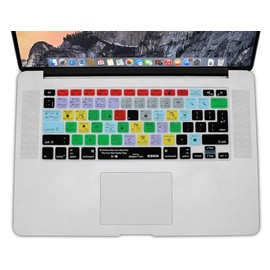 XSKN Ableton Live Functional Shortcut Silicone Keyboard Skin Cover for MacBook Air 13, Pro 13, 15, 17, Retina 13 15 and Wireless keyboard (not suit for magic keyboard)
