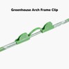 100PCS Greenhouse Arch Frame Double Head Plastic Clip Heating Press