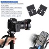 Sequpr 2 PCS Quick Release Plate Tripod Camera for Manfrotto