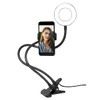 LogiLink AA0150 LED Ring Light Diameter 8.5 cm with Smartphone