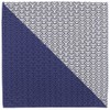 Hamamonyo Kofu (Furoshiki, 19.7 inches (50 cm), Dyed Sekai Wave