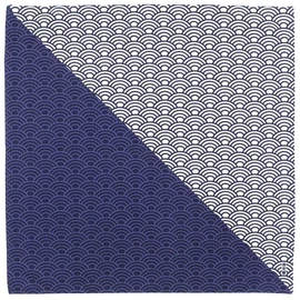 Hamamonyo Kofu (Furoshiki, 19.7 inches (50 cm), Dyed Sekai Wave Con