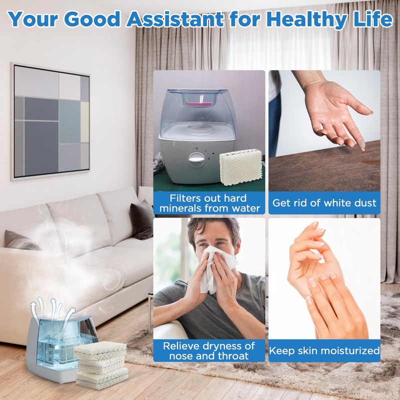 Freeboy Wf813 Eqwf813 Humidifier Filters Replacement for Equate Eqwf813 Eq-2119-Ul;