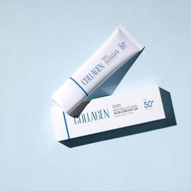 Partner company Moist sunscreen without white cast, skin protection, wrinkle whitening, functional UV sunscreen 50g (collagen) / 백탁현상없는 촉촉한 선크림 피부보호 주름 미백 기능성 자외선 썬크림 50g(콜라겐)