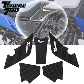 IZX Fits For YAMAHA Tenere 700 Rally T700 XTZ 690 T 700 Motorcycle Accessories Tenere700 Non-slip Side Fuel Tank Stickers Pad waterproof stickers