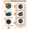 Portable CD Player with Speaker Bluetooth Disman for Car with