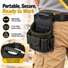 Electrician Tool Pouch for Work – Multi-Pocket Oxford Cloth Waist