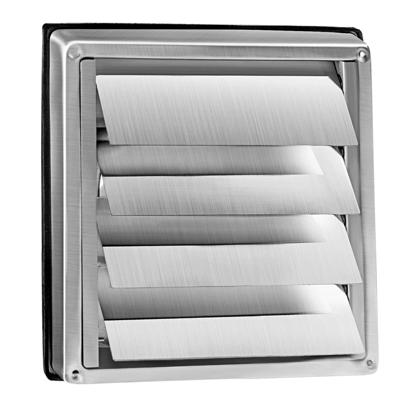 AIROPE Stainless Steel Ventilation Grille, Weather Protection Grille, 100 mm,