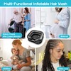 Inflatable Shampoo Basin, Loc Detox Tub for Dreads, Shampoo Buddy