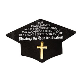 Graduation Cross Pins with Card for 12