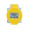 Faithfull FPPPANSOC16 Panel Socket 16 A 110 V IP44