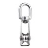 BNYZWOT Stainless Steel Wire Rope Crane Pulley Block M25 Lifting