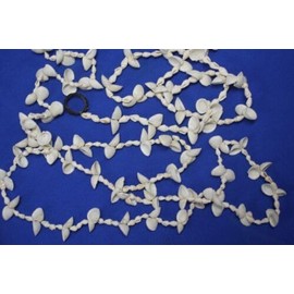 Vintage Long Size Seashell Garland for White Beach Seaside Wedding Venue Decor 96"+ G-94 2 Items