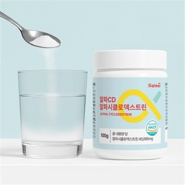 살므시 알파시디 알파CD 알파시클로 덱스트린 고순도 분말 100g 1통 Salmu-si Alpha CD Alpha Cyclodextrin High Purity Powder 100g 1 Container