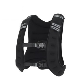Venbytech for Weighted Vest 10-20lbs Weight Reflective Workout Strength Training Running Black
