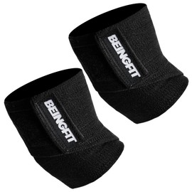 BEINGFIT Professional Elbow Wrap, Elbow Sleeve, Elbow Support, Muscle Training, Bench Press, For Weightlifting, Cross Training, Powerlifting, Unisex, 35.4 inches (90 cm)