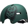 Bell Herren Local Fahrradhelme, Matte Green/Black Skull 21, L