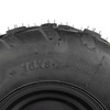 ELANER 16x8-7 ATV Wheels, 16x8-7 Tubeless Tires for Kazuma Quad