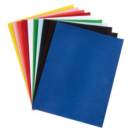 Hygloss Products Velour Paper Soft, Velvety Surface Works with Printers - Assorted Colors, 8-1/2 x 10 Inches - 20 Sheets