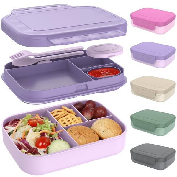 Caperci Stackable Bento Lunch Box for Adult & Teens -
